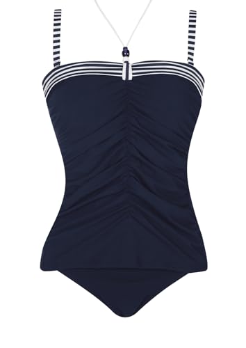 Sunflair Women's Basic Tankini, Blue (Night Blue 30), 46 (Manufacturer size: 46C) on sale